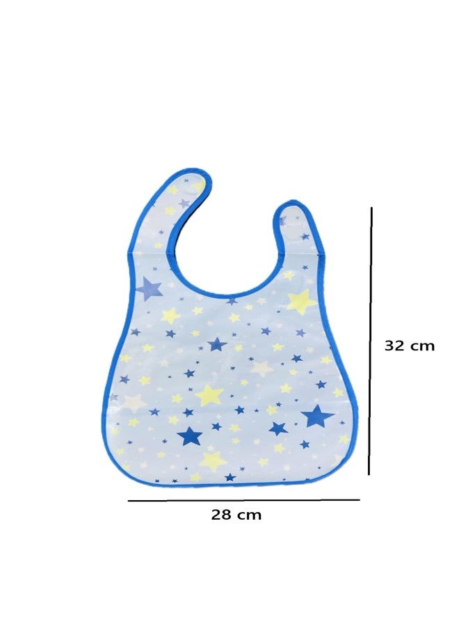 KIDS BASIC Long Silicone Feeding Bib For Baby |Waterproof Bib With Silicone Pocket Backside | Baby Apron (Pack of 1) - Image 5