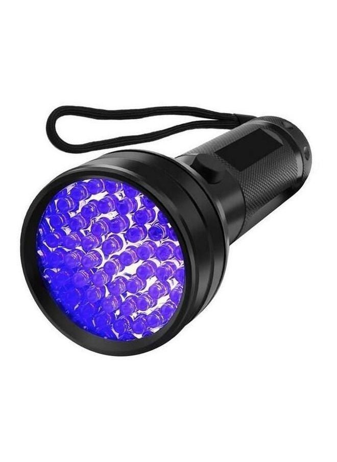 NIBEMINENT 51-Ultraviolet LED Flashlight Black/Purple 