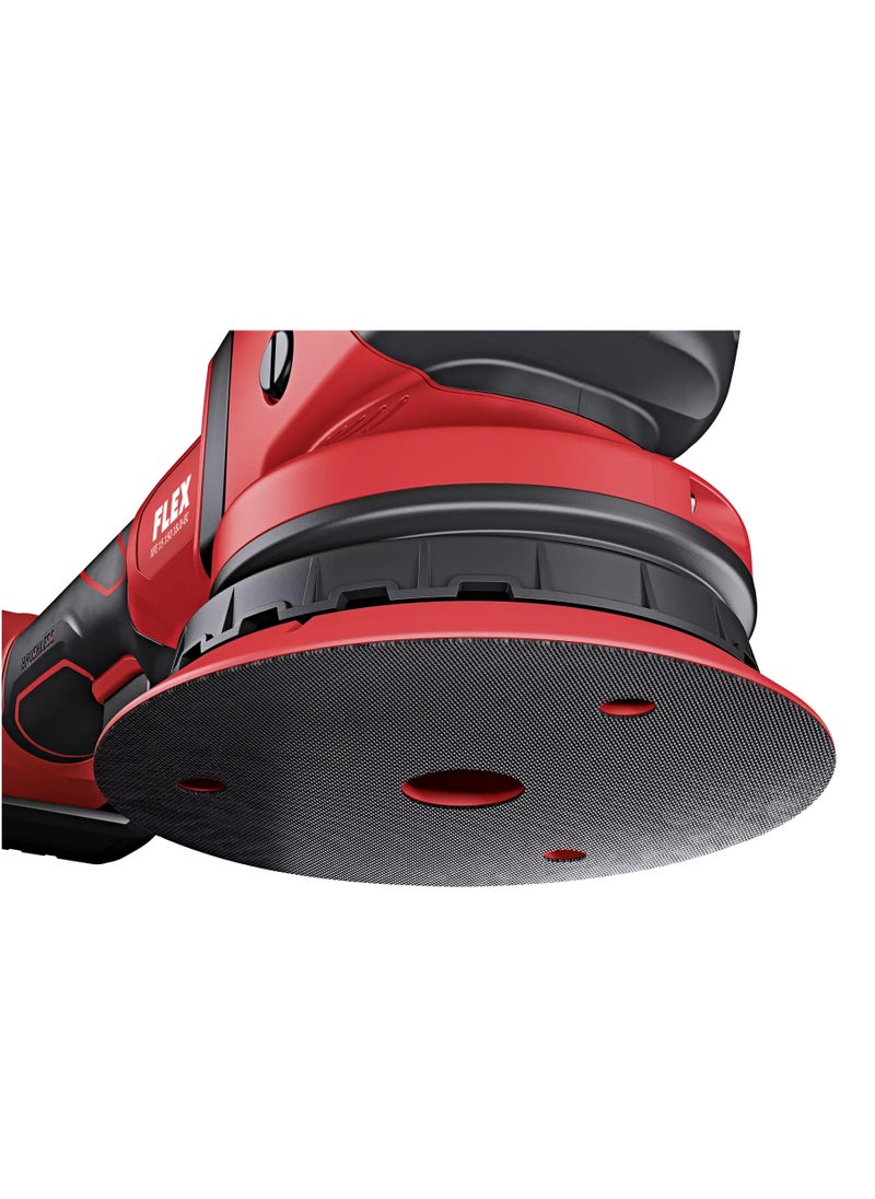 FLEX Cordless Roto Random Orbit Polisher Set 150mm, 18.0 V with 2x5.0 Ah Battery, Charger & Case  - Image 4