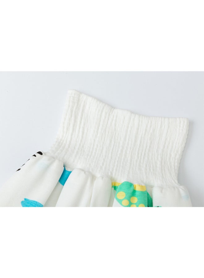 حفاضات أطفال سراويل مقاومة للماء للأطفال، حفاضات قابلة للغسل تحمي بطن الطفل، سراويل دراسية مضادة للتسرب، قطن نقي مضاد للتبول اللاإرادي - Image 2