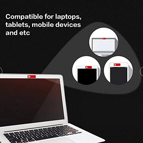 Anab GI 3 Pcs Webcam Cover Slide, Ultra Thin Laptop Camera Cover Slide Blocker Protect Your Privacy Security Compatible with Computer Desktop iMac PC MacBook Air Laptop iPad iPhone 8/7/6 Plus/SE 2 - Image 2