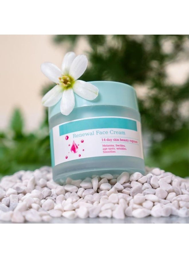 Saam Crafts Face Cream，Saam -Crafts Cosmetics Cream Dark Spots Cream,Saam Renewal Face Cream for Melasma and Freckles Treatment for All Skin Types,Anti-wrinkle Face Cream,Korean Saam -Crafts Renewal Face Cream -50g - Image 3