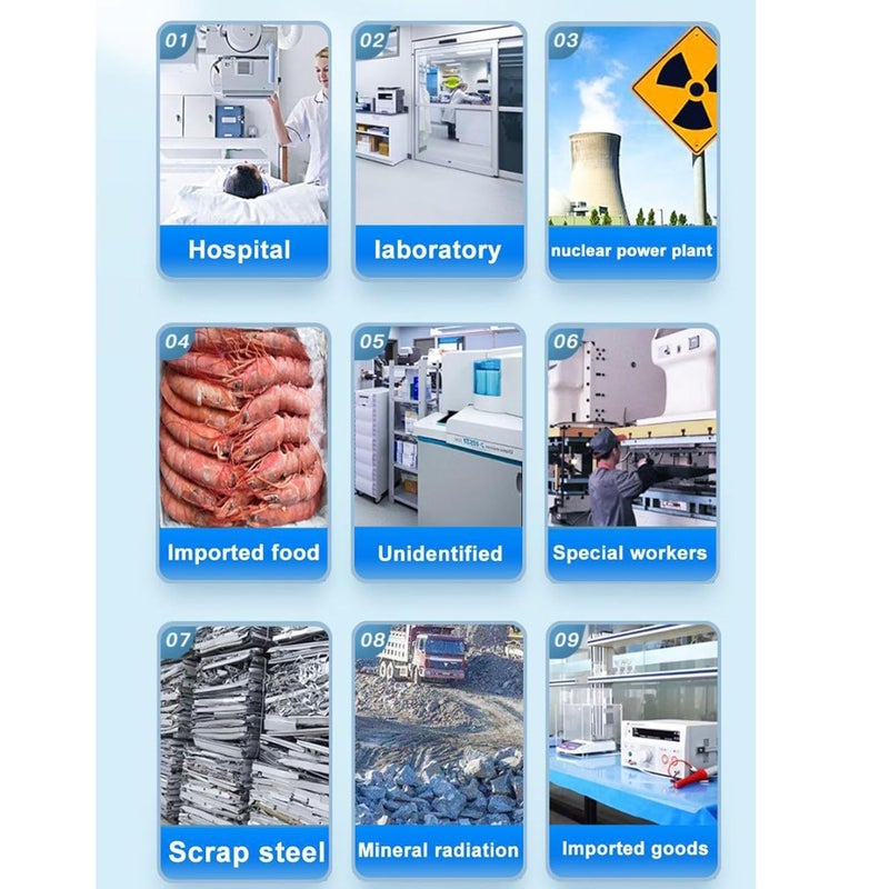 Counter Nuclear Radiation Detector Handheld Beta Gamma X ray Radiation Monitor - Image 2