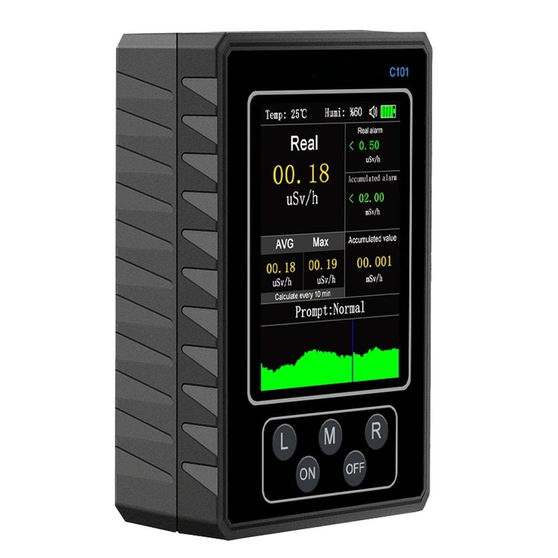 Counter Nuclear Radiation Detector Handheld Beta Gamma X ray Radiation Monitor - Image 1