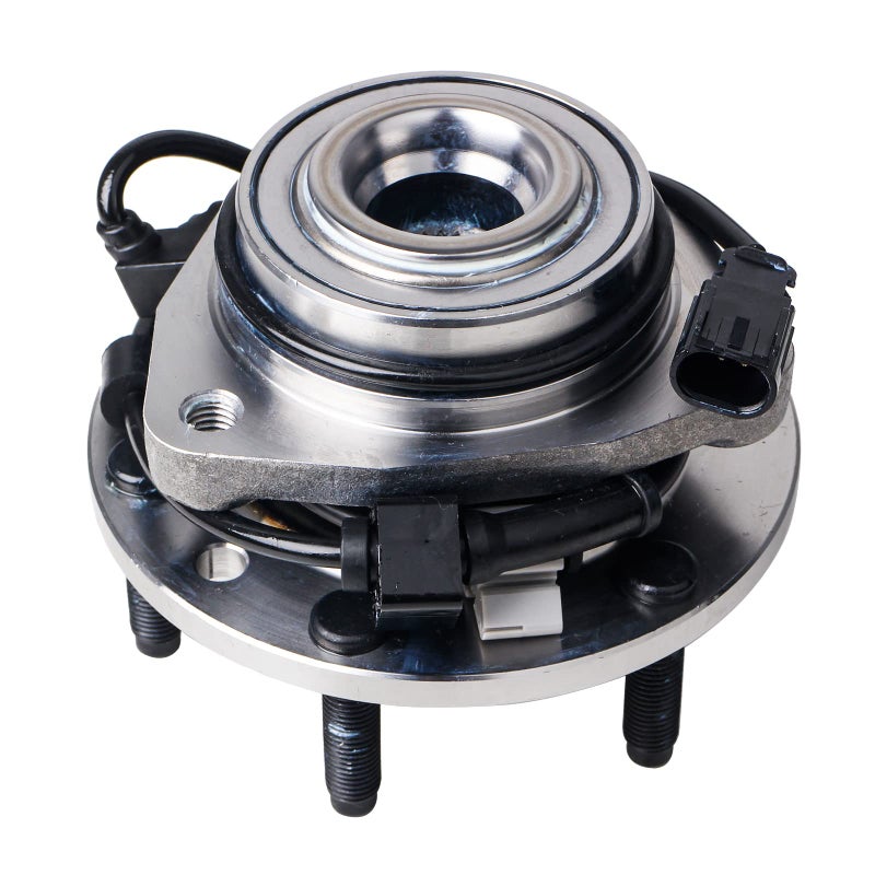 KUSATEC 513188 Front Wheel Hub and Bearing Assembly Fit for 0209 Chevy Trailblazer 0306 Chevy SSR 0209 GMC Envoy 0308 Isuzu Ascender 0407 for Buick Rainier 0509 SAAB 97X 6 Lugs WABS