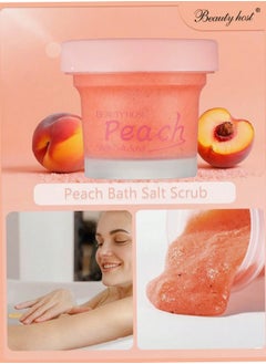 Beauty Host Bath Body Scrub 130g, Peach Flavor - pzsku/Z1B51B0D8205341DBA3ADZ/45/_/1722758364/11d95386-9508-433a-9fe2-7cc5dbfb7e22