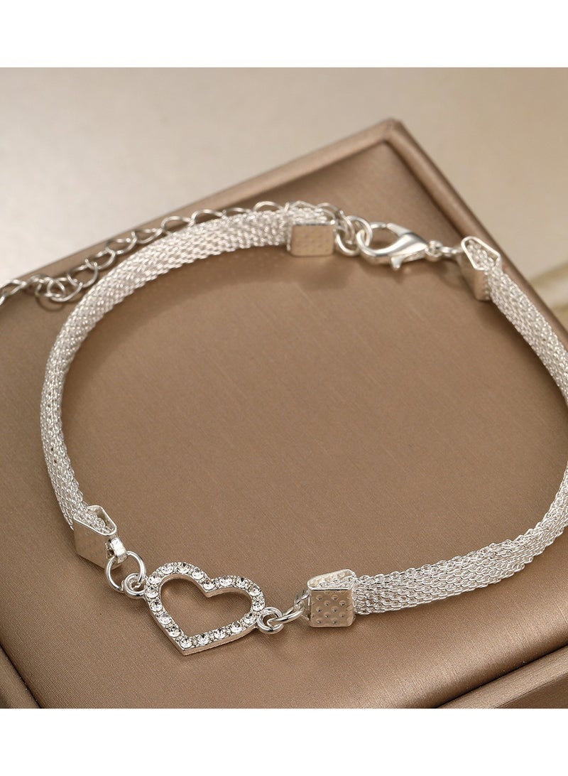 Mark Fairwhale Fashionable Retro Personalized Pearl Opening Bracelet 