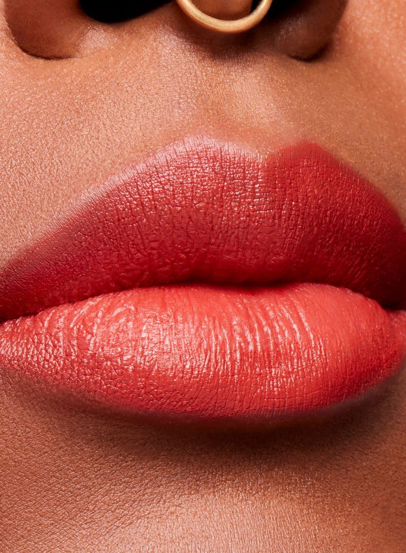 ماك كوزمتيكس احمر شفاه باودر كيس فيلفيت بلور سلم - سويت سينامون - Image 5