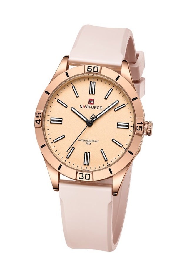NAVIFORCE - Women's Water Resistant Analog Luxury Watch NF5041 - Image 1