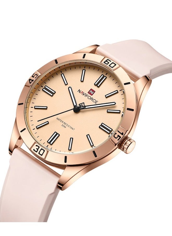 NAVIFORCE - Women's Water Resistant Analog Luxury Watch NF5041 - Image 1