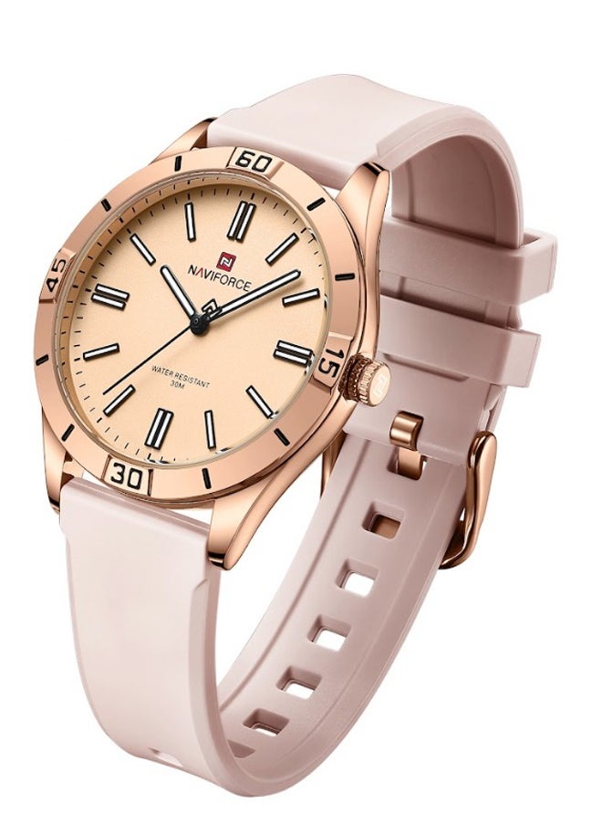 NAVIFORCE - Women's Water Resistant Analog Luxury Watch NF5041 - Image 1