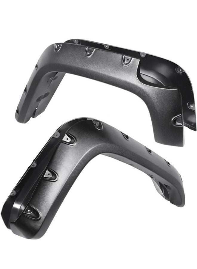 Generic - Fj Cruiser Fender Flares, Pocket Style Black Wheel Cover Protector 4pcs, Compatible with Fj Cruiser 2007-2023 Models - Image 1