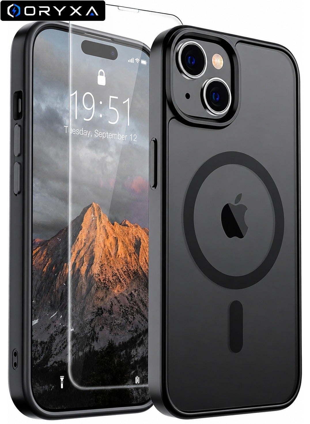 أوريكسا Oryxa iPhone 15 Case Cover translucentmatte