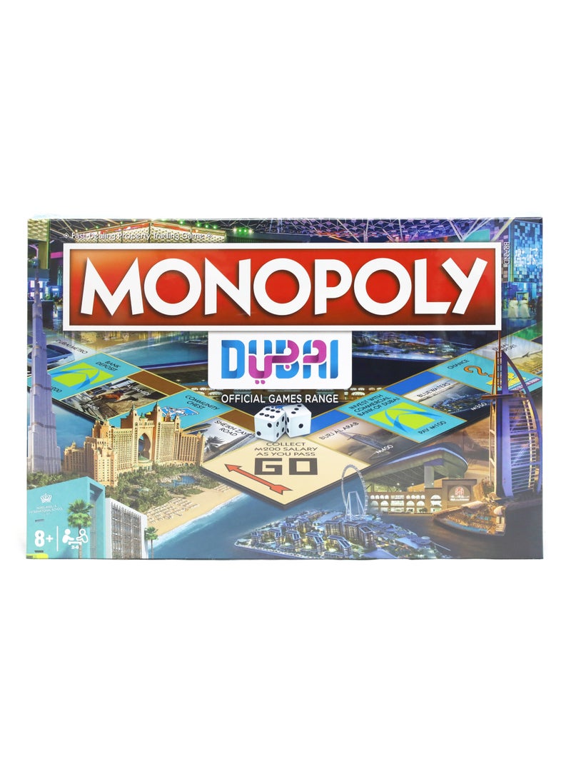 Winning Moves Monopoly Dubai UAE Official Edition 1 | Board Game | Family Game | Challenging Game | Strategy Games | Games for Kids and Adults - Image 1
