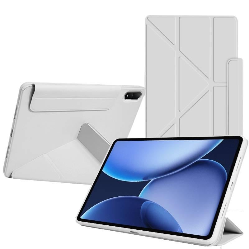 DGG حافظة آيباد متوافقة مع عدة موديلات آيباد باللون أبيض باللون الأبيض iPad - Image 3