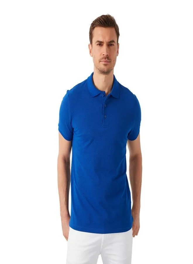 Buratti  Buratti Cotton Regular Fit Button-Down Polo Collar T-Shirt Men's POLO COLLAR T-SHIRT 5902127 for Men | Best Price UAE