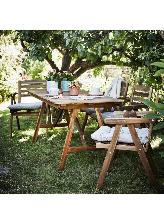 زبون وعاء نباتات، داخلي/خارجي، أبيض، 12 سم - Image 3