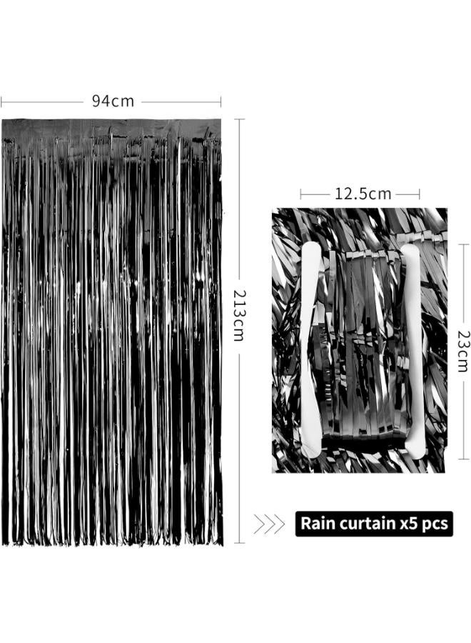 مجموعة من 5 شرائط زينة معلقة للحفلات - Image 2