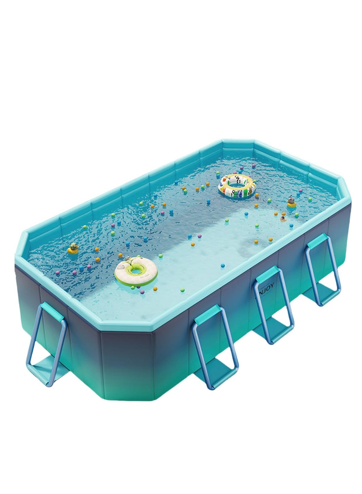 Kid Pool Face Shell XiuWoo Foldable Pool, Non-Inflatable Kids' and Adults' Outdoor Swimming ...