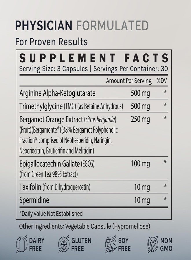 InfiniWell Enhance - Healthy Aging, Longevity Supplement with Trimethylglycine (TMG)- Encourage Cellular Renewal & Mitochondrial Health - Help Promote Healthspan & Epigenetic Aging (90 Capsules) - Image 5