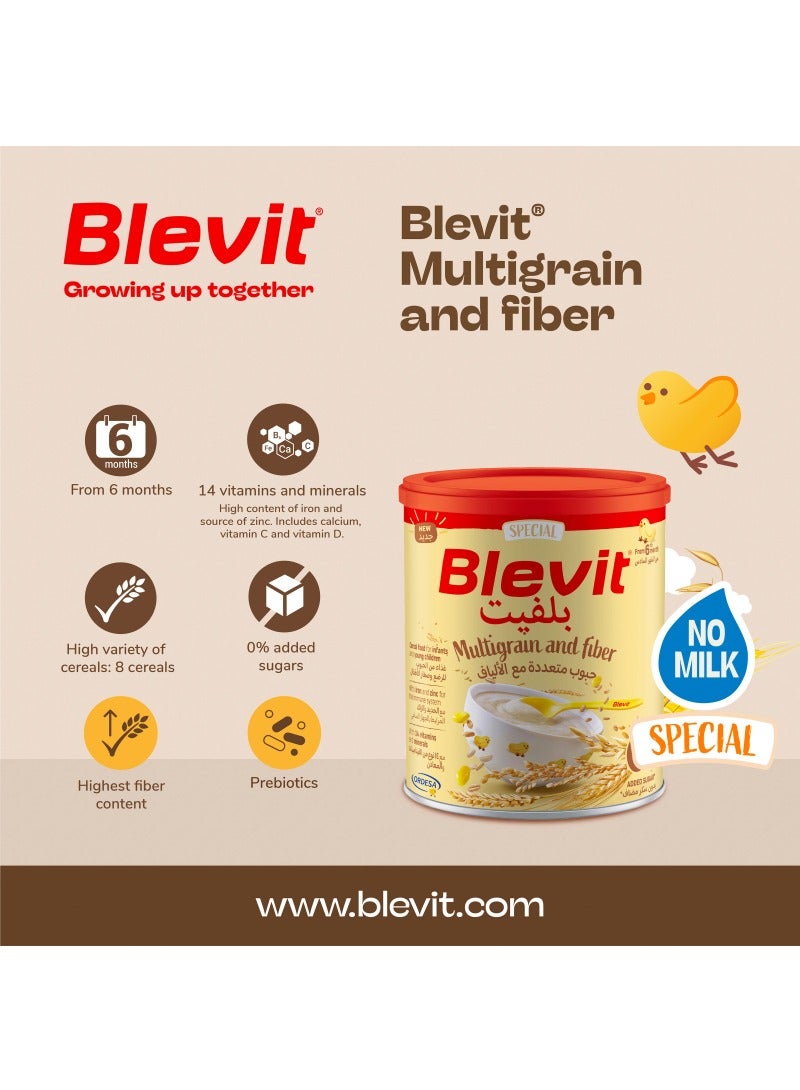 Blevit Multigrain And Fiber Dry Cereals  From 6 Months - Image 3