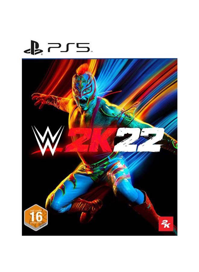 2كي لعبة الفيديو "WWE 2K22" (الإنجليزية/ العربية) - إصدار الإمارات العربية المتحدة - قتال - playstation_5_ps5 - Image 1