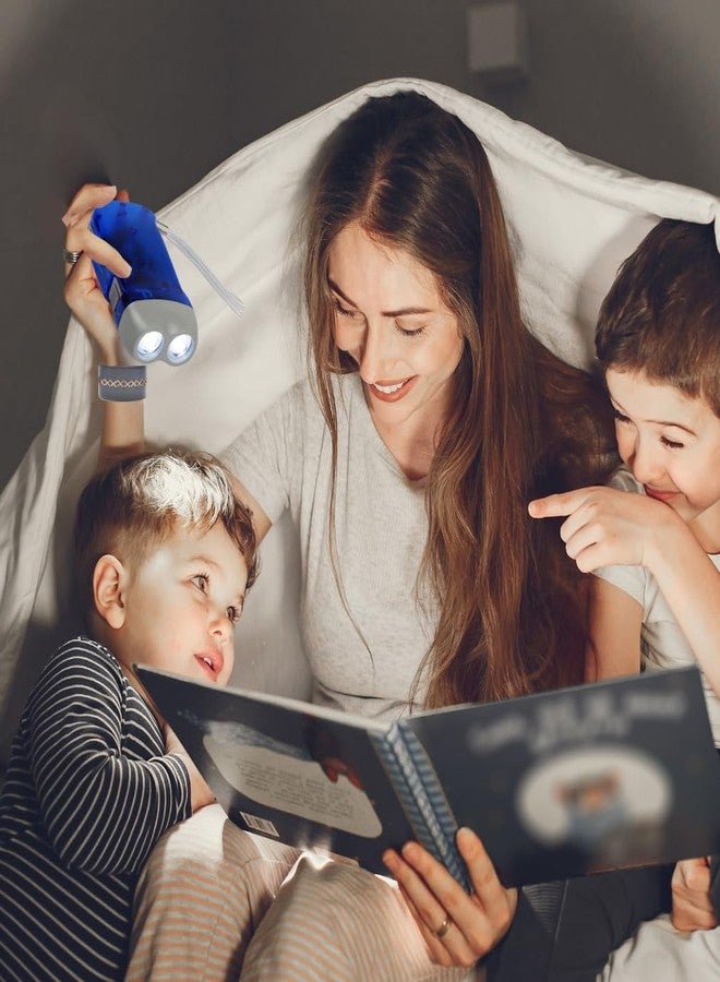 إيفلوتس مصابيح يدوية للطوارئ من Evelots - عبوة من 12 مصباحًا - للتخييم والمنزل والسيارة - مصابيح LED مزدوجة ساطعة - رائعة للمشي لمسافات طويلة والرياضات الخارجية وانقطاع التيار الكهربائي وسهلة الاستخدام - Image 2