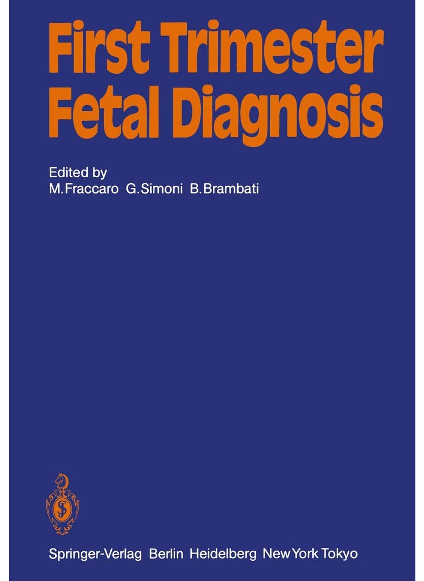Springer First Trimester Fetal Diagnosis 