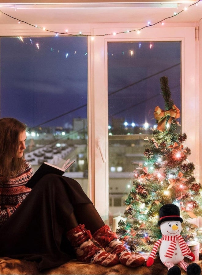 Cuddles Collectible Xmas Snowman Plush with Hat and Muffler (Gift plush toys for Boys and Girls)  23cm - Image 4