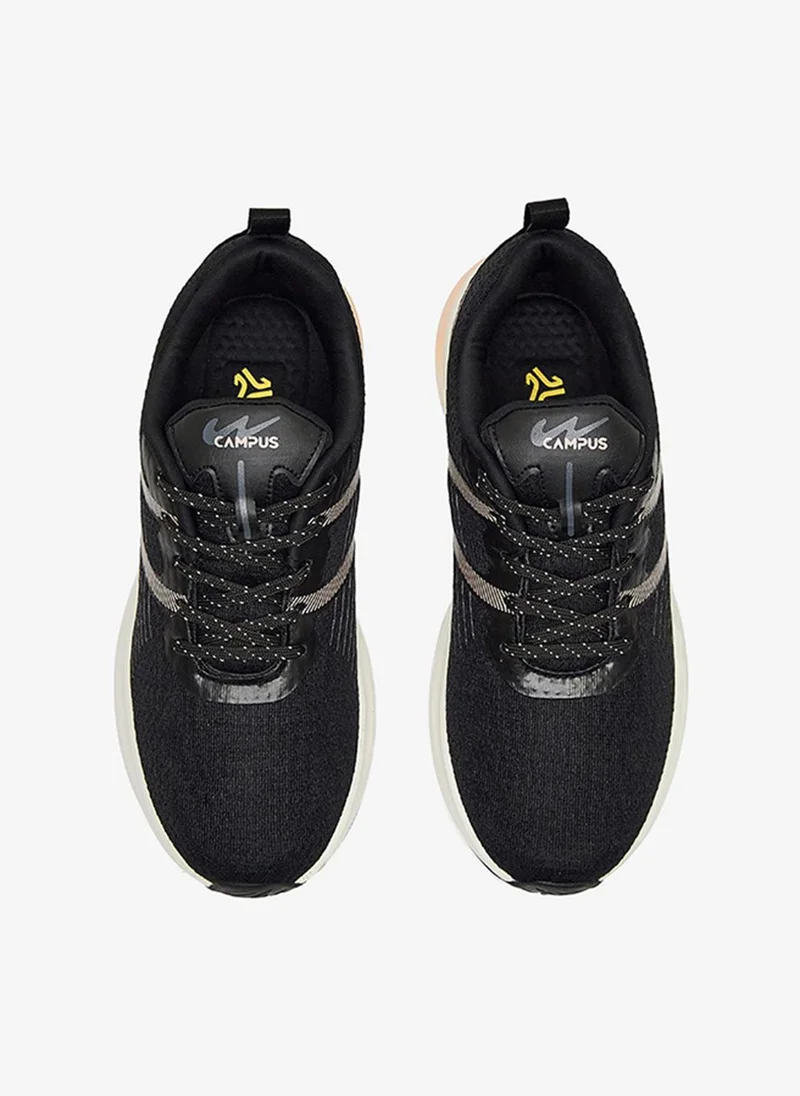 Campus Women Akira Campus Nitrofly Lace-Up Running Shoes-Black