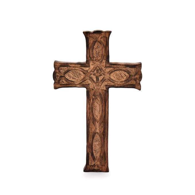 Handmade Wooden Wall Cross Church Home Room Dcor