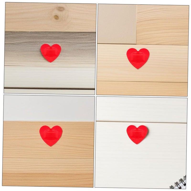 Waterproof Heart Shaped Bandages 40 Pcs Flexible Breathable Wound Care - Image 4