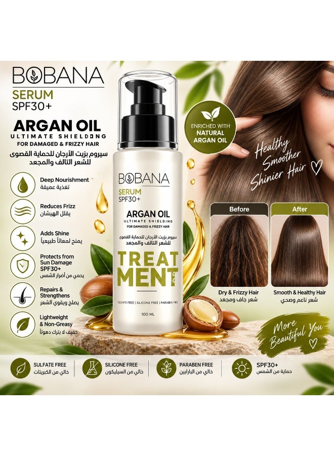 BOBANA Hair Serum With Argan Oil 100ml - Image 2