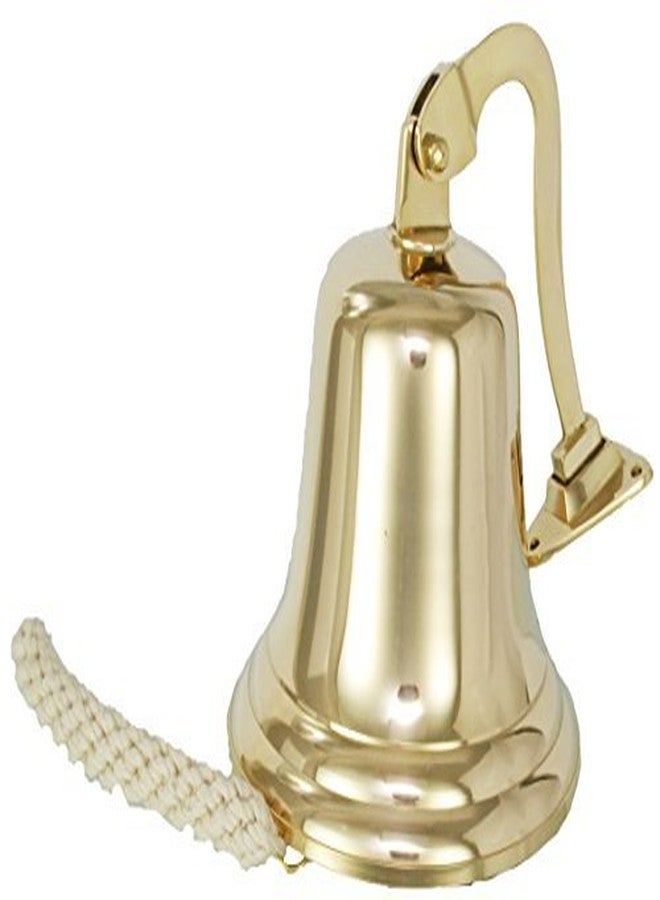 THOR INSTRUMENTS 11" H Brass Ship Bell Polished Premium Nautical Boat's Bell Maritime - Jumbo Bells Rustic Vintage Home Decor Gifts - Image 2