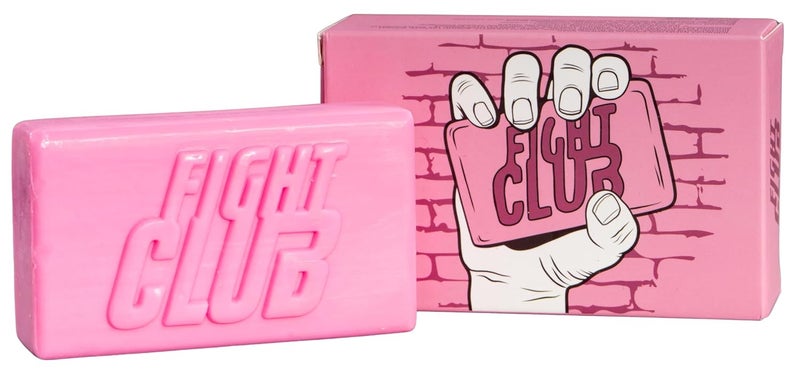 Costume Agent Fight Soap Bar for Bath Tyler Durden Club Movie Prop Gift Pink with Box - Image 1