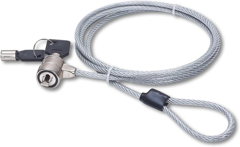 Manhattan Laptop Lock - with 4.6 ft Security Cable, K-Slots, Radial Lock Design with 2 Keys Included - For Computer, Notebook, Displays, Projector and Mobile Devices – Lifetime Mfg Warranty – 440271 - Image 1