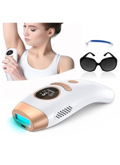 IPL Hair Removal for Women and Men, Laser Permanent 3-In-1 Face Leg Arm Back Whole Body Hair Remover, 999,900 Flashes FDA Cleared Home Use Device