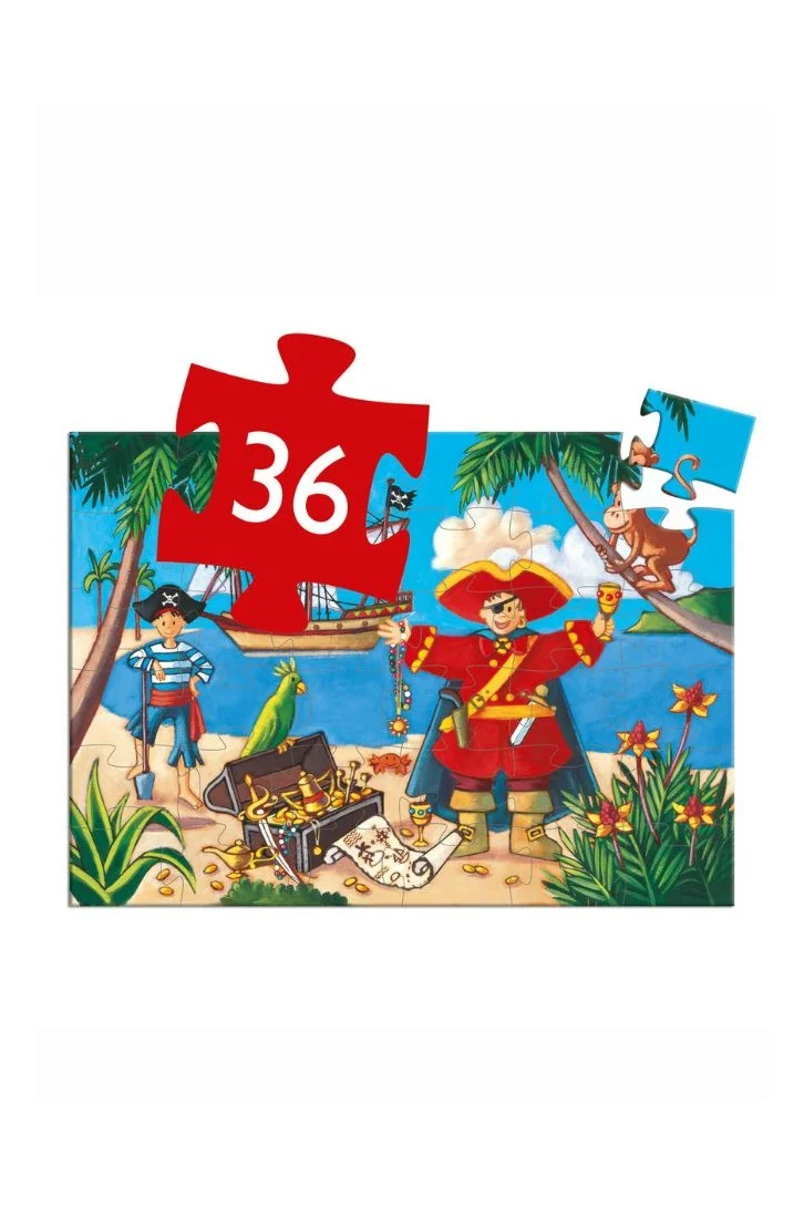 دجيكو لغز القراصنة وكنزهم - 36 قطعة