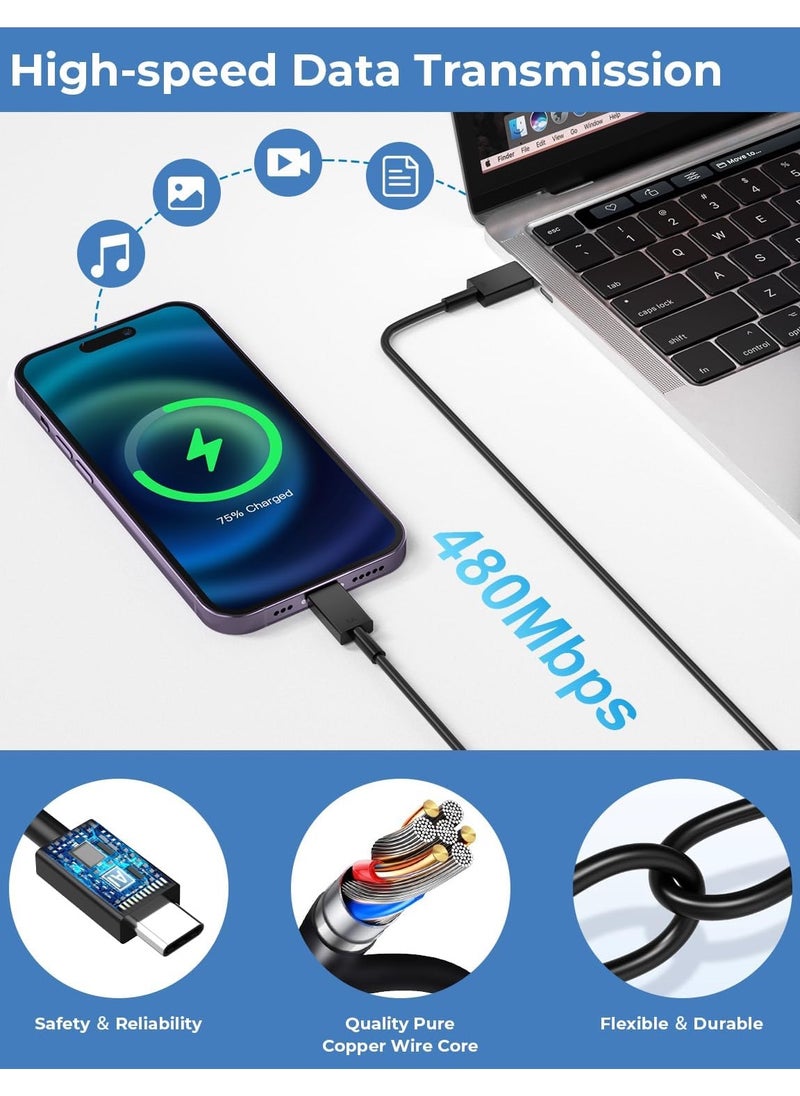 SH PROTECT TOUCH 45W Super Fast Charger 2.0 For Galaxy with 1.8M USB-C Cable, For Android Specially For Galaxy S25/S24/S23/S22/S21 Series A53 A72 A51 A52, For All Type C Device (45W With 1.8M Cabel)  - Image 4