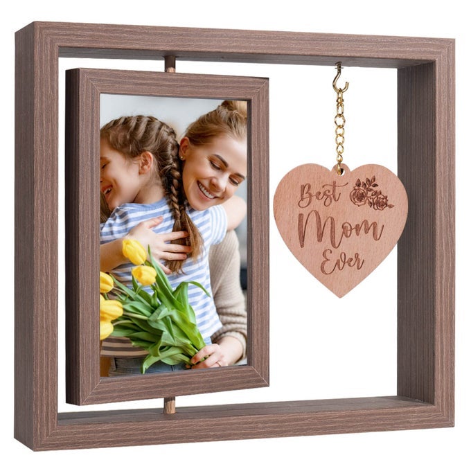 MOTHERS DAY GIFTS FROM DAUGHTER 4X6 PERSONALIZED PICTURE FRAME MOM PHOTO FRAME BIRTHDAY GIFTS FOR MOMS MOTHERS DAY PICTURE FRAMES GIFT IDEAS FOR BEST MOM EVER