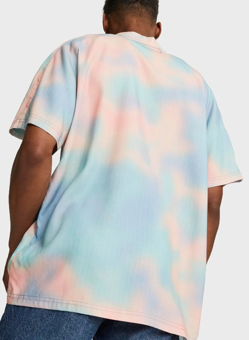 PUMA Classics Re:Escape Relaxed Aop Woven Shirt