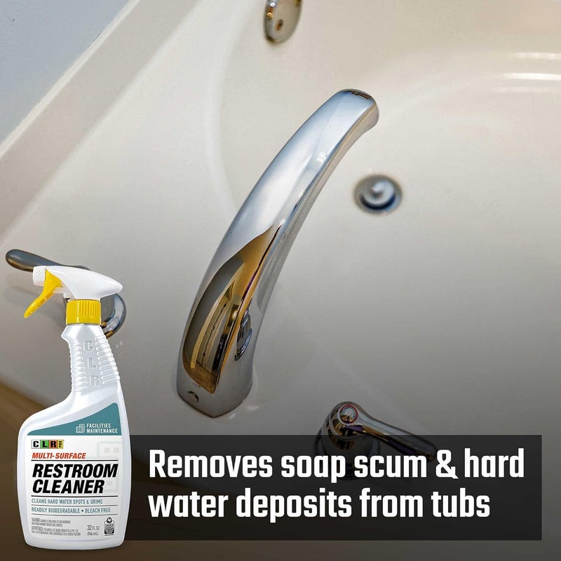 CLR PRO BATH32PRO Bath Daily Cleaner, Light Lavender Scent, 32oz Pump Spray - Image 3