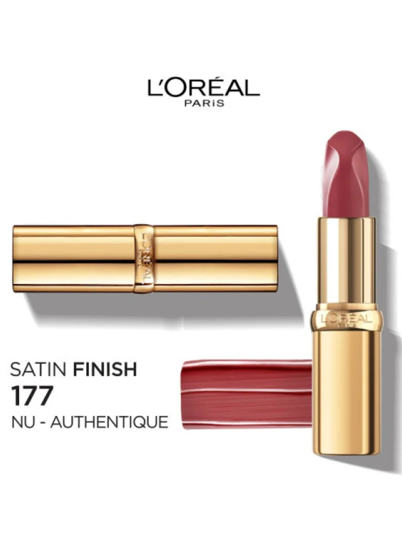 L'OREAL PARIS Color Riche Lipstick Les Nus - 177 Nu Authentique