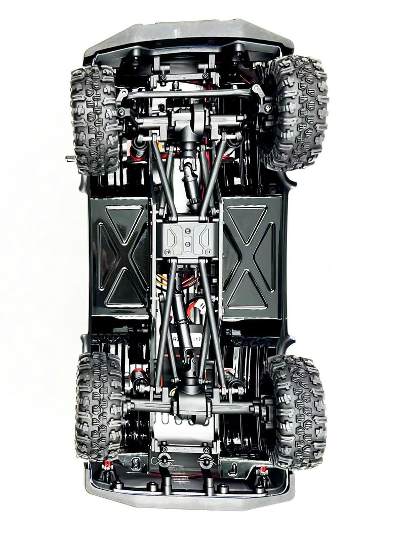 HOBBYPLUS CR18P EVO 2 RockVan RC Crawler - 1/18 Scale Mini RC Crawler with Two-Speed Transmission, All-Metal Gears, Evolved EVO Platform, Ready-to-Run, Distinctive Styling - Image 5