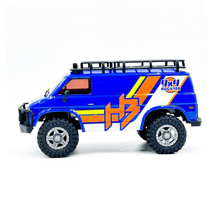 HOBBYPLUS CR18P EVO 2 RockVan RC Crawler - 1/18 Scale Mini RC Crawler with Two-Speed Transmission, All-Metal Gears, Evolved EVO Platform, Ready-to-Run, Distinctive Styling - Image 2