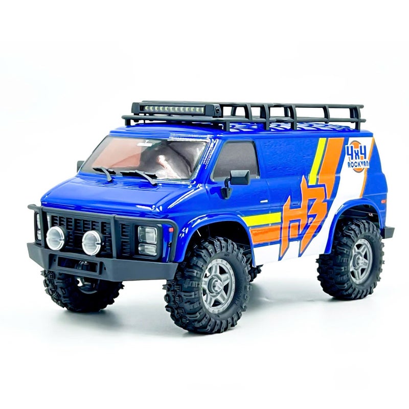 HOBBYPLUS CR18P EVO 2 RockVan RC Crawler - 1/18 Scale Mini RC Crawler with Two-Speed Transmission, All-Metal Gears, Evolved EVO Platform, Ready-to-Run, Distinctive Styling - Image 1