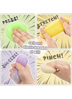 Colorful Dumpling Stress Balls 4 Pcs Fidget Sensory Toy Stress Relief Squeezing Dough Bun For Halloween Project Tricking People Kid Playing - pzsku/Z1B536264107CC12C94AAZ/45/_/1720004567/4f228305-7c78-4ead-b9ae-d6eb639c9926