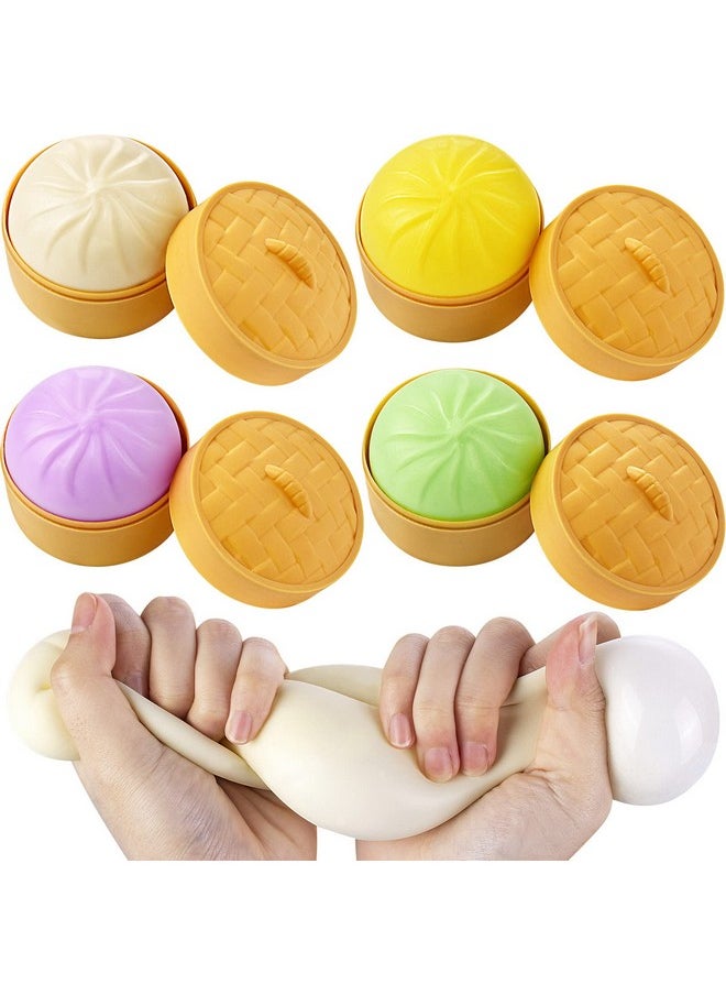 Colorful Dumpling Stress Balls 4 Pcs Fidget Sensory Toy Stress Relief Squeezing Dough Bun For Halloween Project Tricking People Kid Playing - pzsku/Z1B536264107CC12C94AAZ/45/_/1720004568/f071a87e-fe31-473b-a312-c7dafeaeecfb