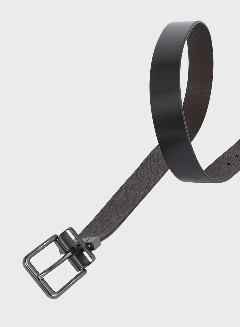 Calvin Klein Jeans Classic R Leather Belt Rev/Adj 35Mm Belt