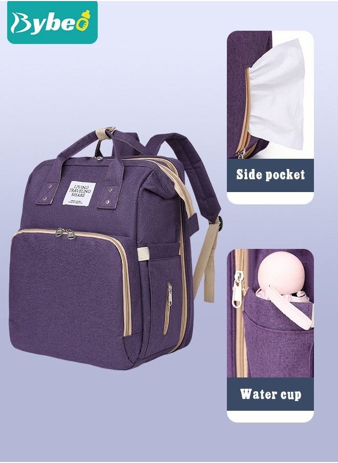 Bybeo - 2024 New Style Baby Diaper Bag Backpack, Multifunction Diapers Changing Station for Boys Girls Outdoor and Travel, Infant Shower Gifts, Large Capacity, 900d Oxford, USB Port - Image 1